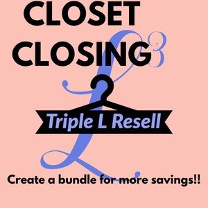 Last chance!4/$25&4/$50 sale! Create a bundle and I’ll send ya the offer!!